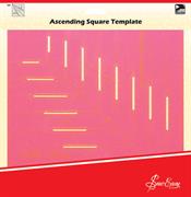 Ascending Square Template, Pink